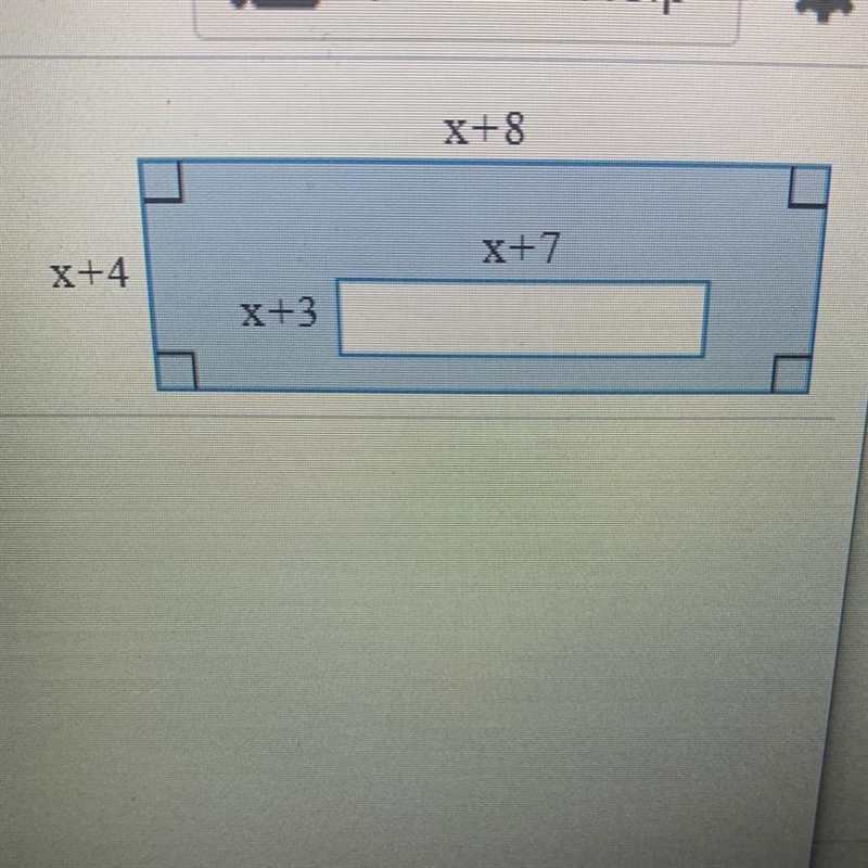 Find the area of the shaded region-example-1