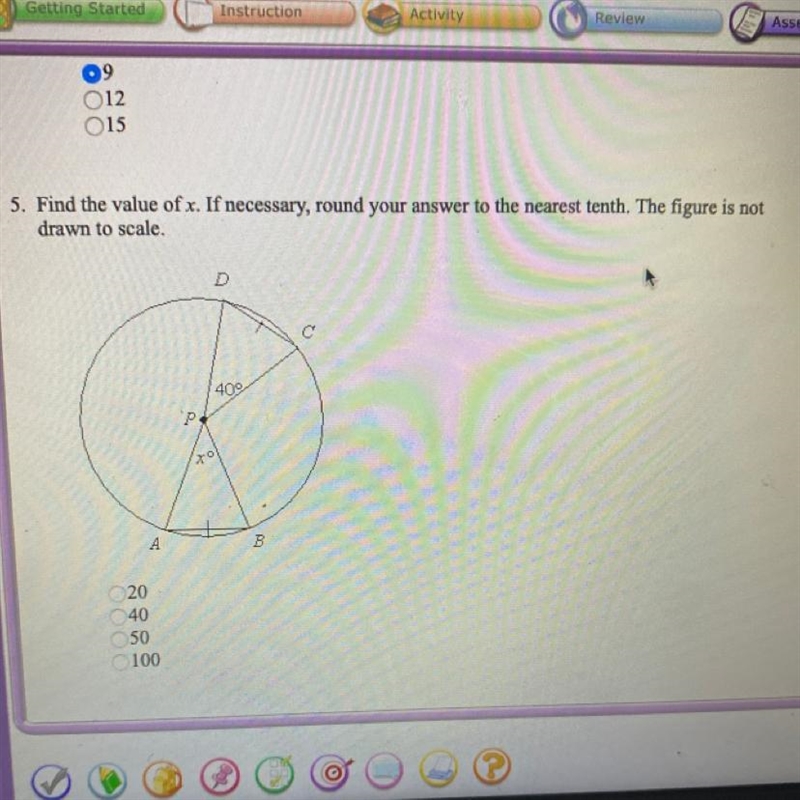 Find the value of X. If necessary, round the answer to the nearest 10th. The figure-example-1