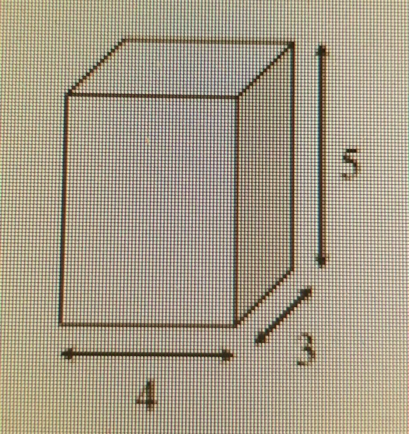 Name each solid below find the volume and surface area​-example-1