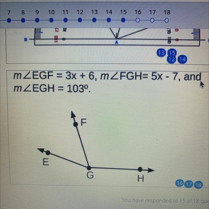 Answer the questions 1.find the value of x 2.find m 3.finds-example-1