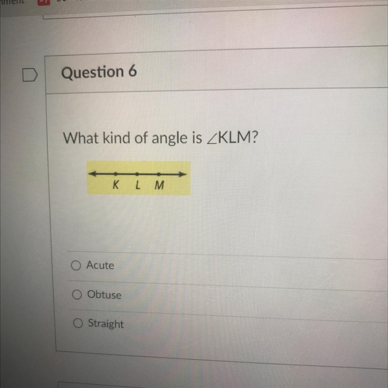 What kind of angle is this?-example-1