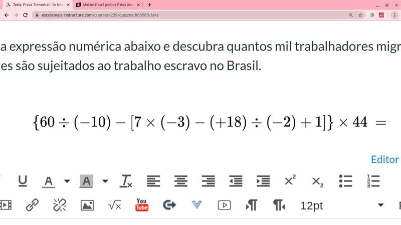 Faz um bom tempo que não faço expressões numéricas,vcs podem me ajudar!-example-1