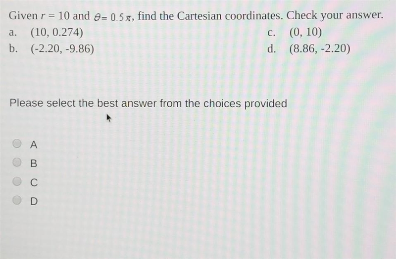 Which equation is the Gizmo using to find the x coordinates​-example-1