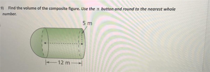 Plz help it’s important A: What is the volume of the cylinder? B: What is the volume-example-1