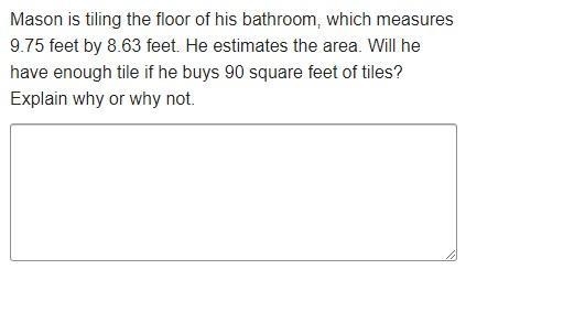 Which measures 9.75 ft by 8.63 ft and estimate the area-example-1