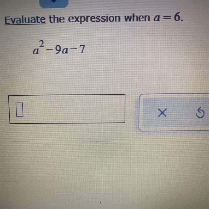 Evaluate the expression when a = 6-example-1