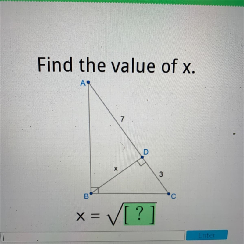 Find the value of x.-example-1