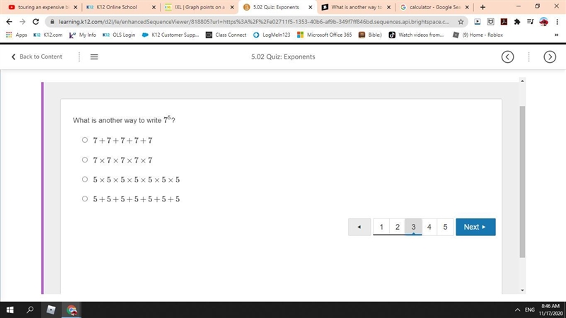 PLS I NEED HELP what is the answer i need help me slow :(((-example-1