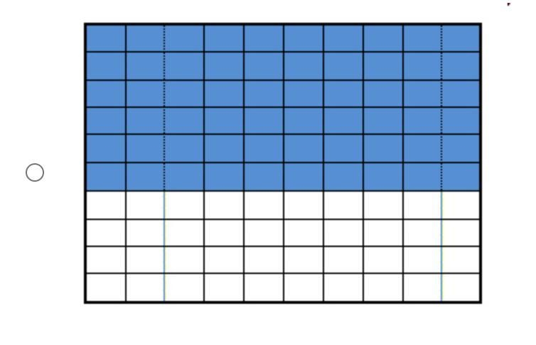 PLEASE HURRY!!!! Aiden needs to find the percent of shaded squares in the bar diagram-example-3