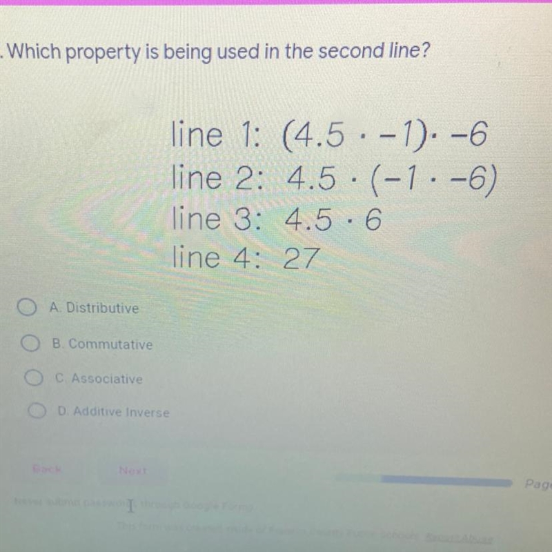 Which property is being used in the second line?-example-1