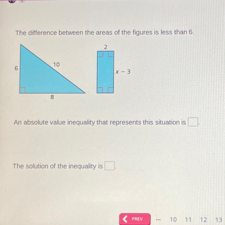 The difference between the areas of the figures is less than 6.-example-1