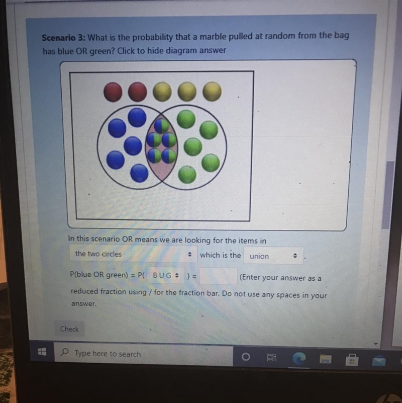 Everything else right but just can’t figure that fraction out.-example-1