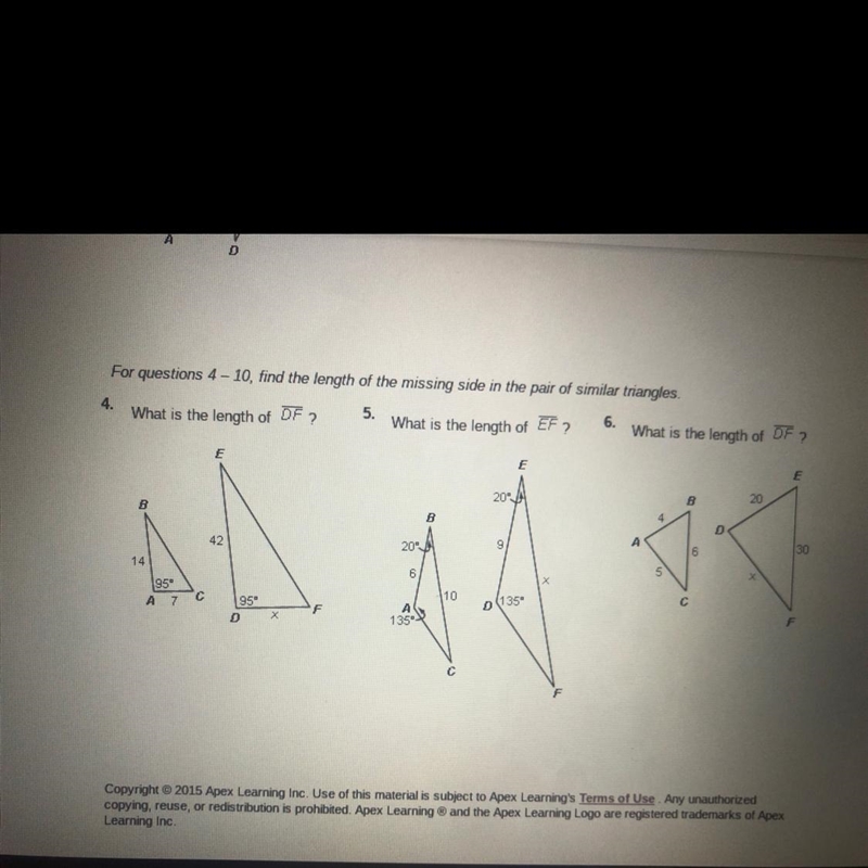 Someone can help me pleaseeee, for tonight with 2 or 3 will be fine FIND THE LENGTH-example-1