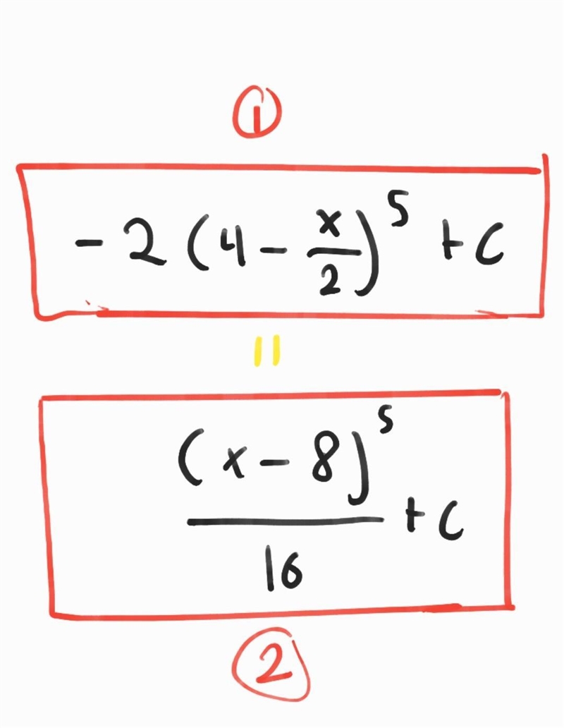 How can I simplify/rewrite the 1st(top) equation into the 2nd(Botton),please show-example-1