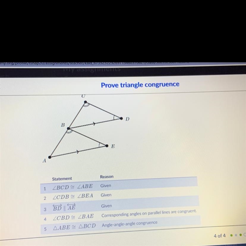 What is the first error Jordy made in his proof? Choose 1 answer: Jordy used an invalid-example-1