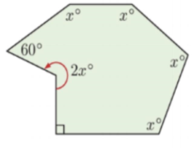 In this polygon Find x-example-1