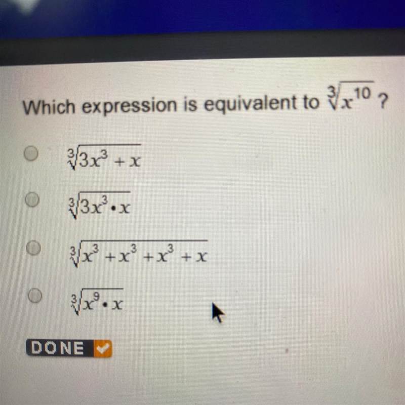 Which expression is equivalent to-example-1