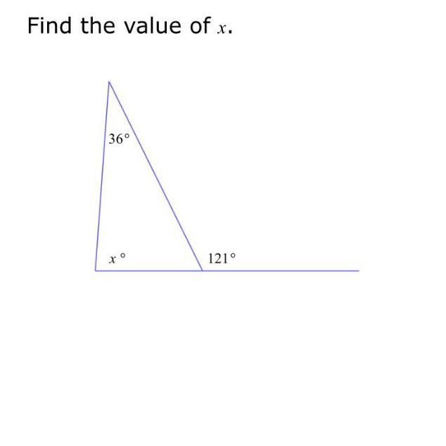 How do I find the value of x??-example-1