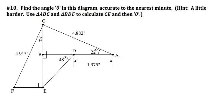 Find the angle in this diagram, accurate to the nearest minute. i do not understand-example-1