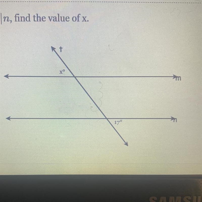 Find the value of x. Pls explain to me I’m lost-example-1