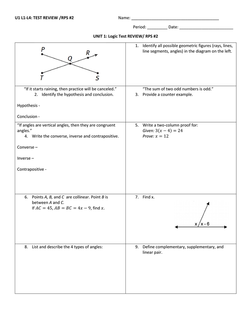 ANSWER FAST I need help with this geom practice sheet-example-1