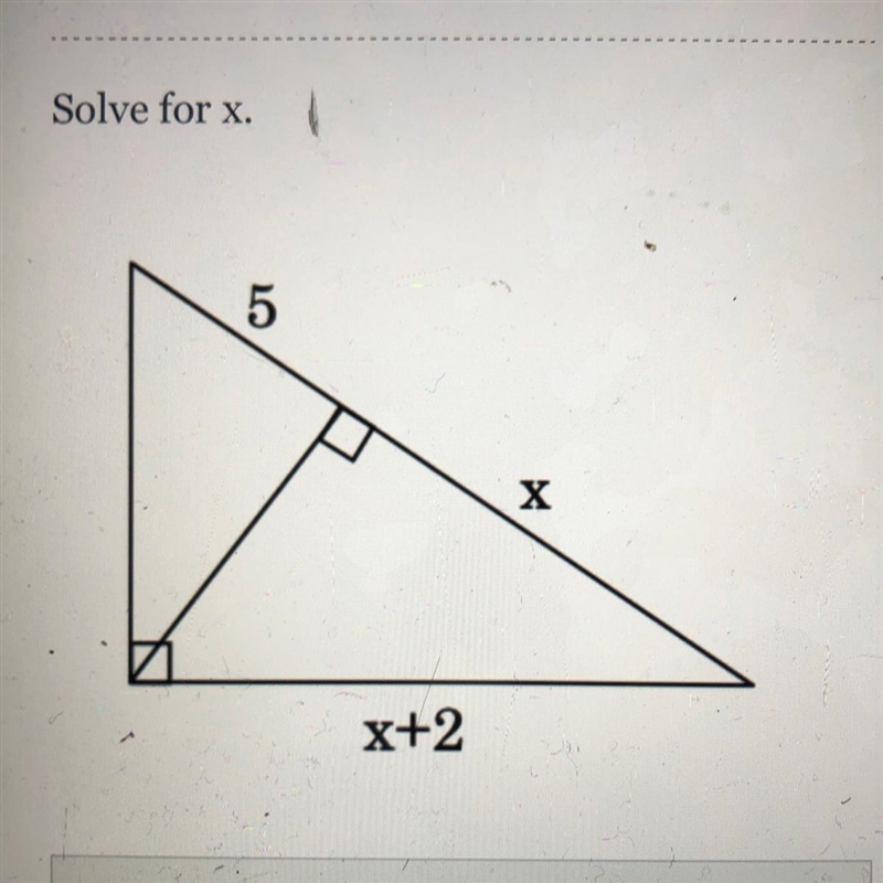 Solve for x. Help ASAP please!!!-example-1