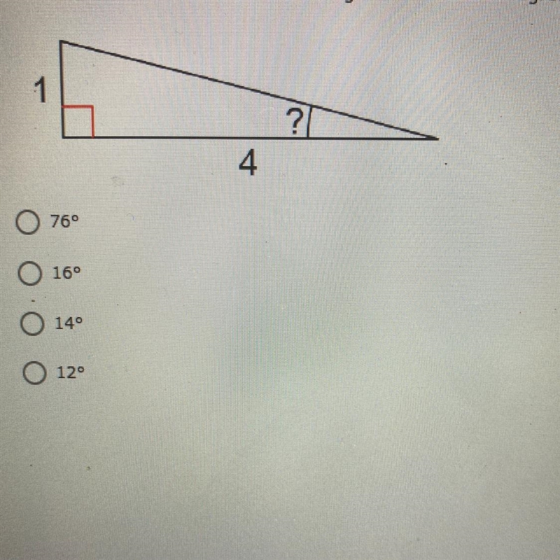 Find the measure of the indicated angle to the nearest degree-example-1