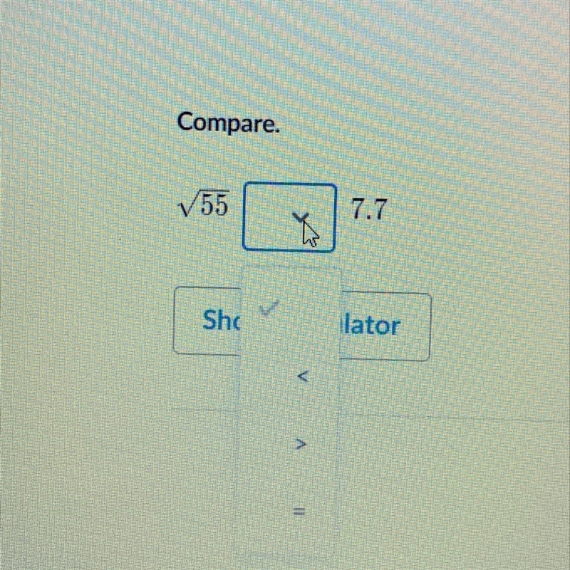 Compare . . . . . ...................-example-1