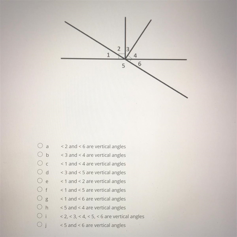 It says choose all of the multiple choice answers that are true about the diagram-example-1