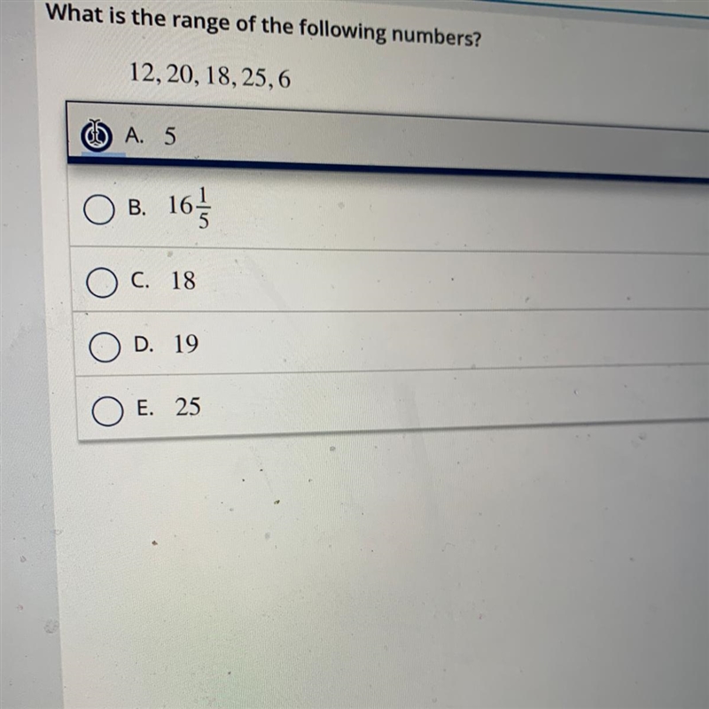 What is the range of the following numbers?-example-1