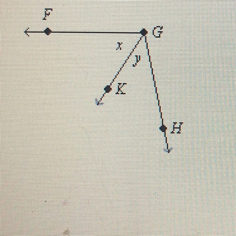 In the figure, GK bisects FGH if FGK=7w+3 and FGH=104, find W. 7 3.5 14.43 52 PLEASE-example-1