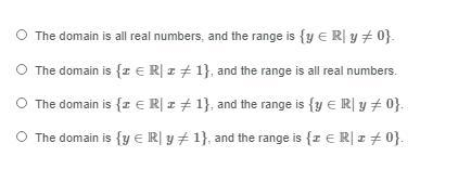 PLEASE HELP!!! Determine the domain and range of the following function. Record your-example-2