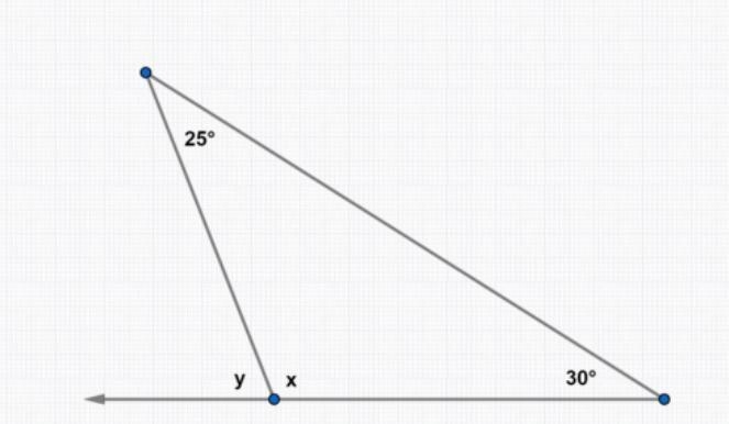 Find X using the Angle Sum Theorem-example-1