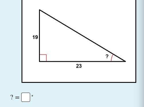 Find the measure of the indicated angle to the nearest degree. Thanks.-example-1