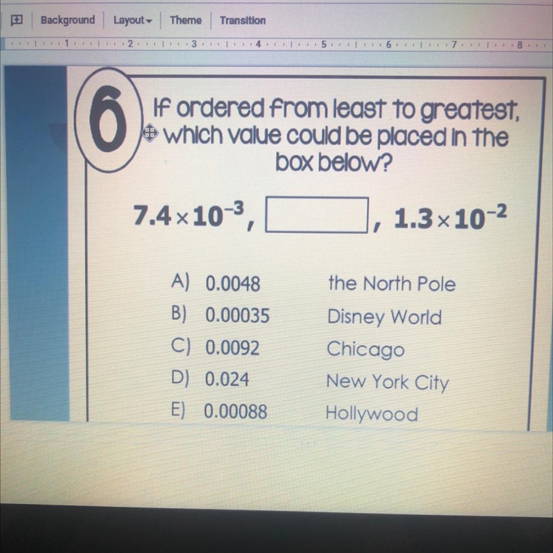 I need help ASAP. What would go in the middle??-example-1