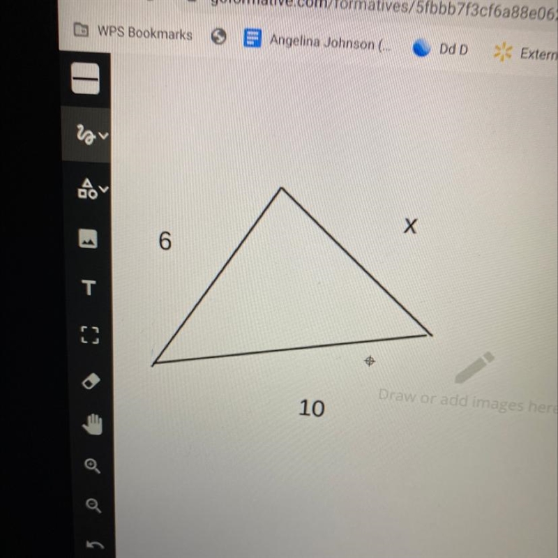 What value of x makes this a right triangle ?-example-1