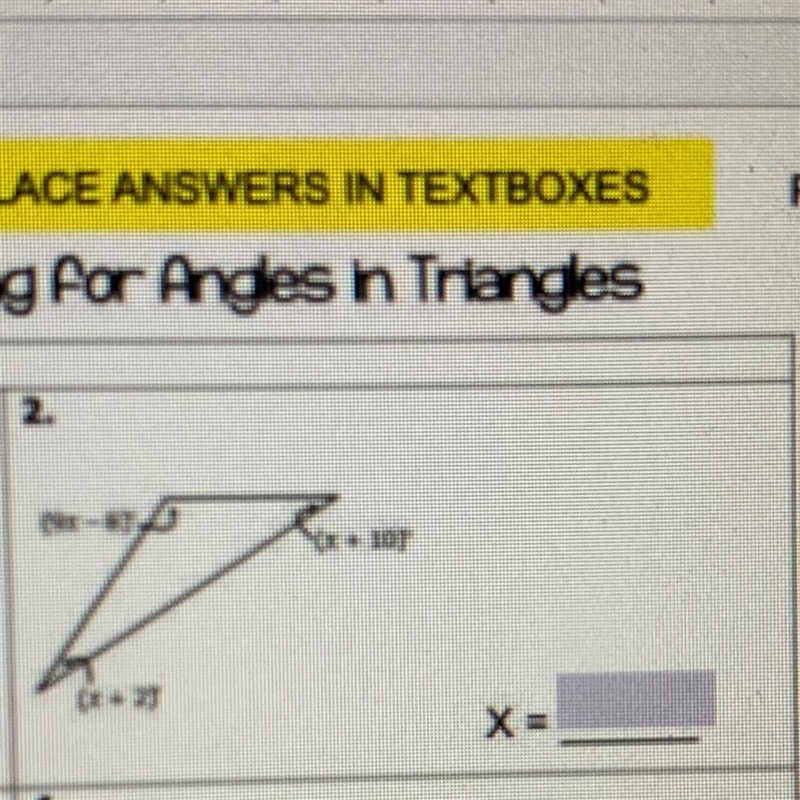 Find the value of X, 9x-8 , x+10, x+2 PLEASE LOOK AT PICTURE!-example-1