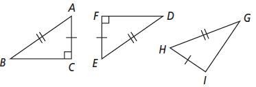 Which of the following statements is true? Select one: A. triangle B A C approximately-example-1