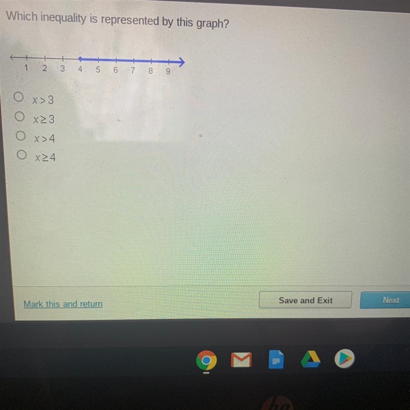 HELPP PLEASEE 10 PONITS !! Which inequality is represented by this graph?-example-1