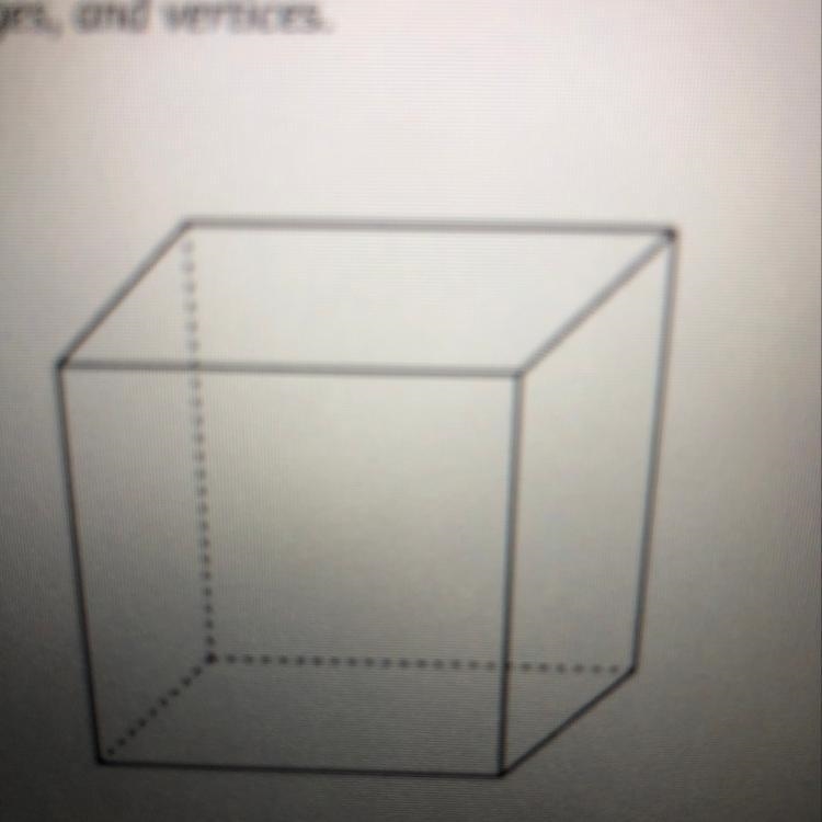 Identify each solid. Name the number of faces edges and vertices-example-1