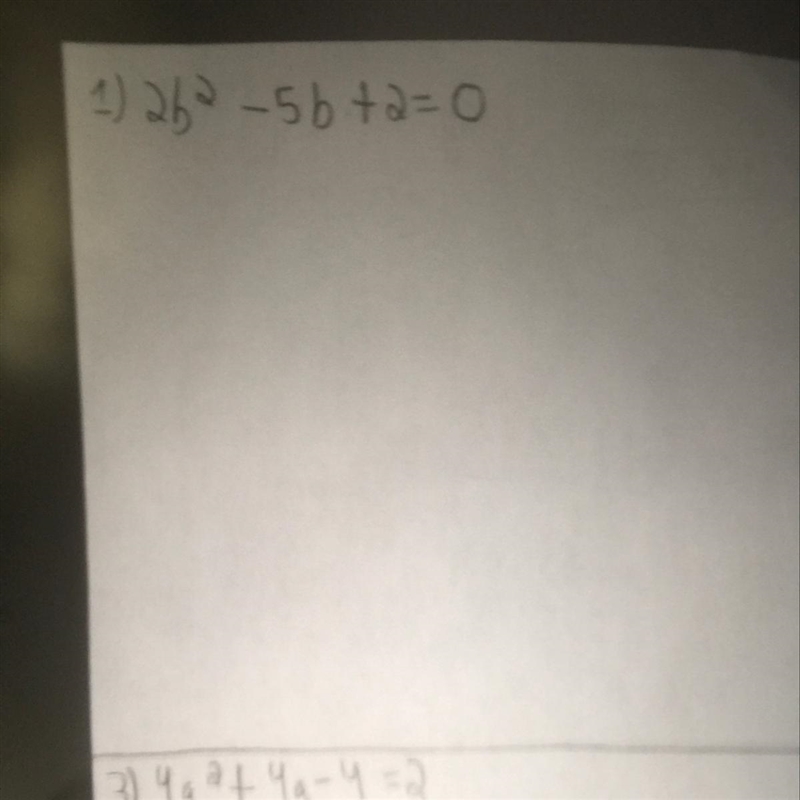 Another quadratic formula and the discriminant problem that I am stuck on. the answer-example-1