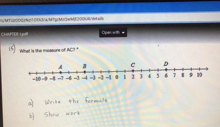 What is the measure of AC?-example-1