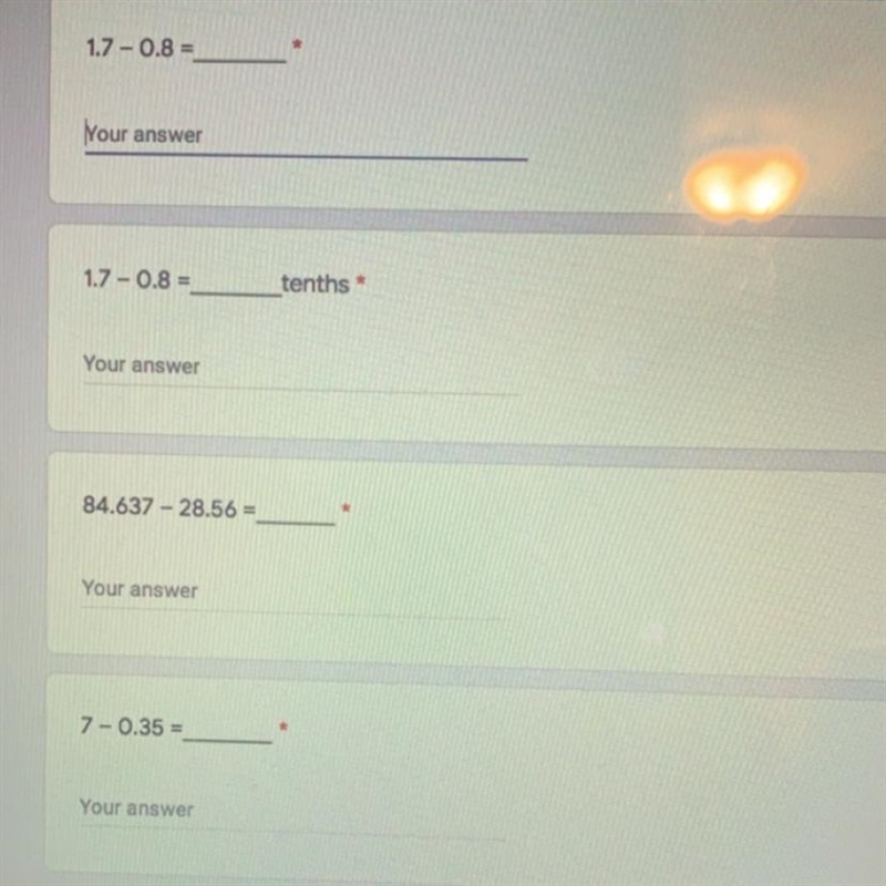 HELP IM TIMED it’s subtracting decimals-example-1