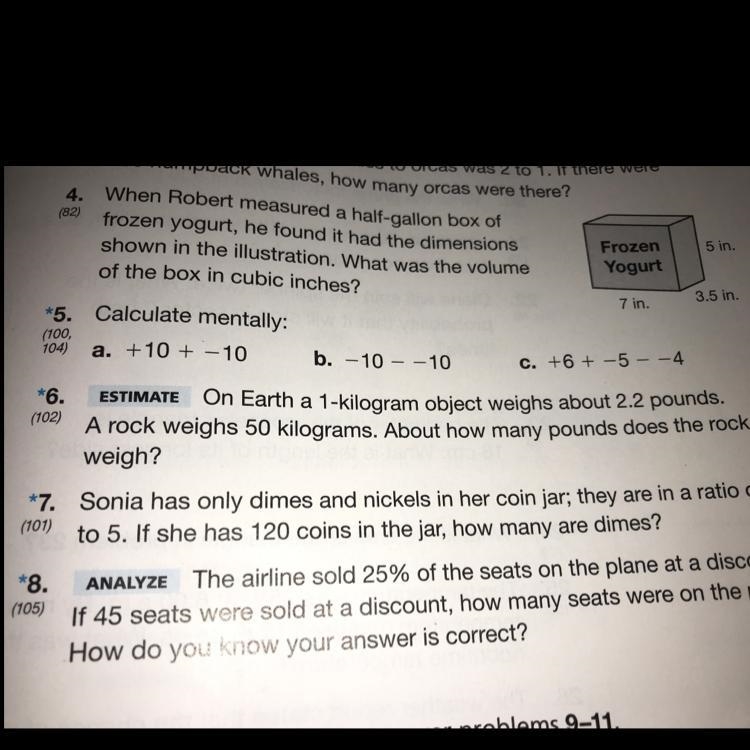 Can someone please Answer number 6-example-1