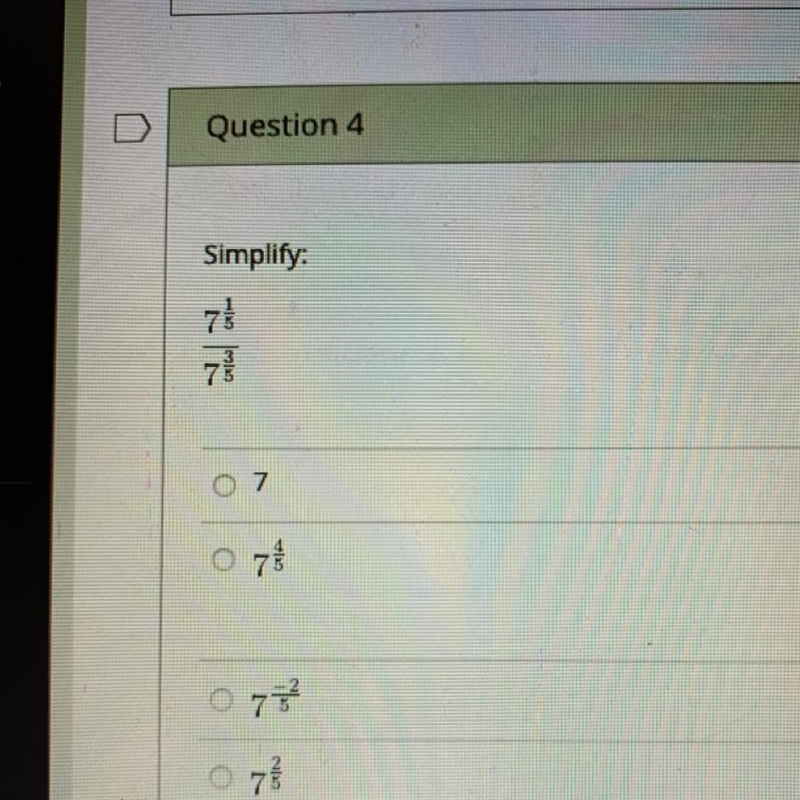 Simplify this fraction (multi choice)-example-1