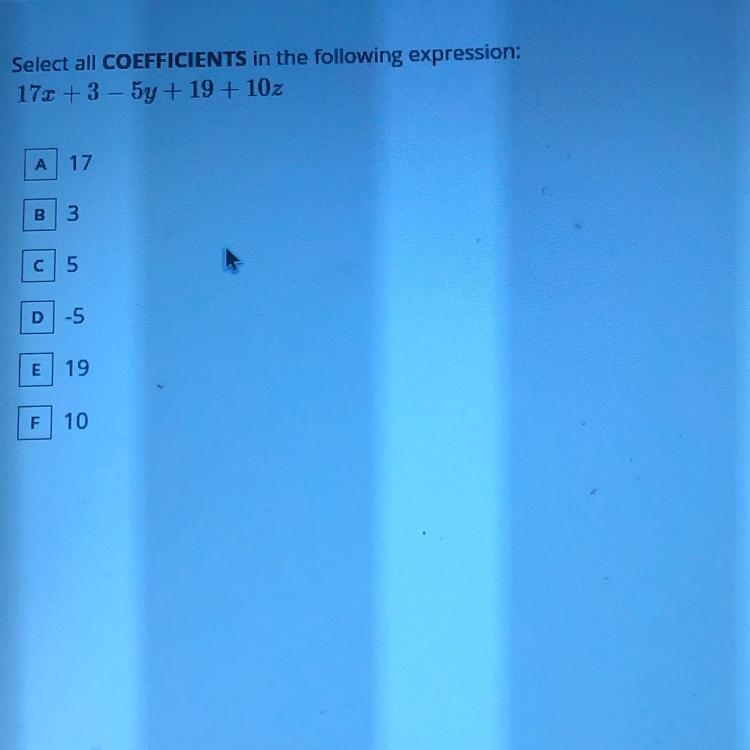 what is an coefficient? I bet you guys on here could explain it better and how do-example-1