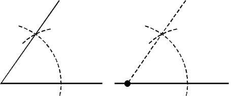 The drawing shows how to___? A. Construct an angle congruent to a given angle B. construct-example-1