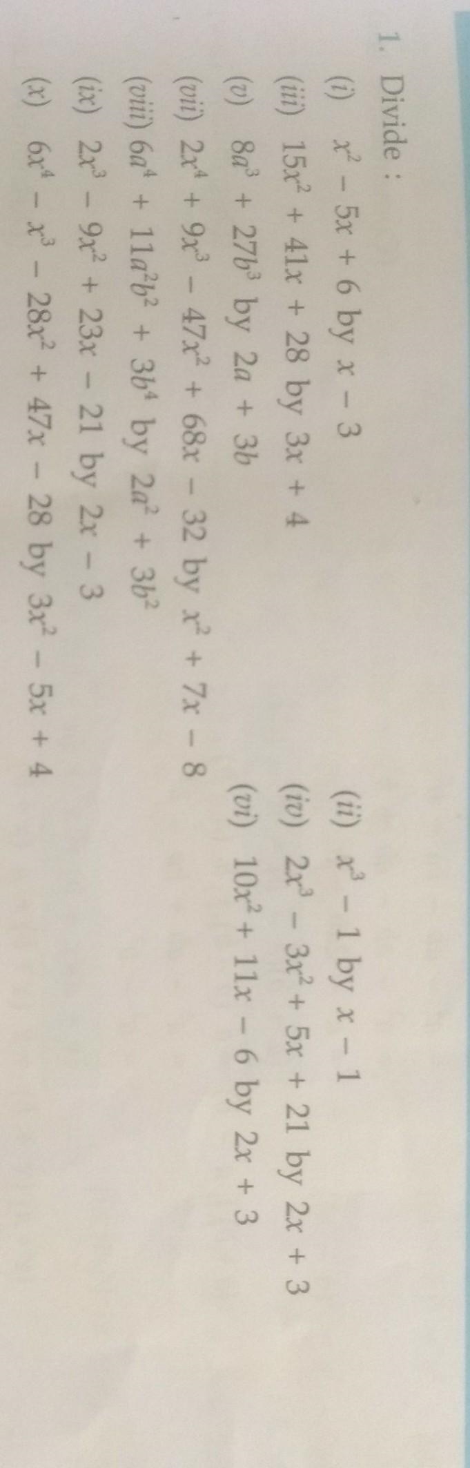 Please solve any four questions of these 10 questions​-example-1