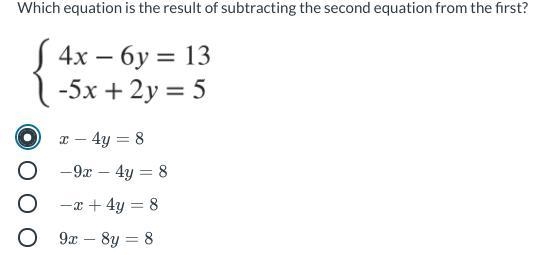 Is the selected one correct, and if not state why and the correct answer-example-1