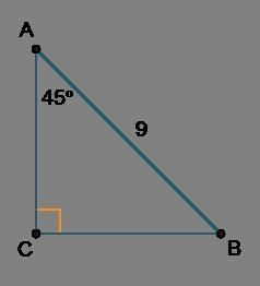 Which equations could be used to solve for the unknown lengths of △ABC? Check all-example-1